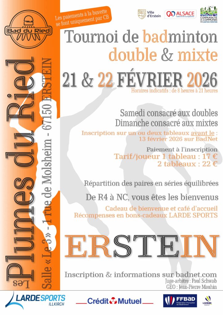 Affiche des Plumes du Bad du Ried 2026